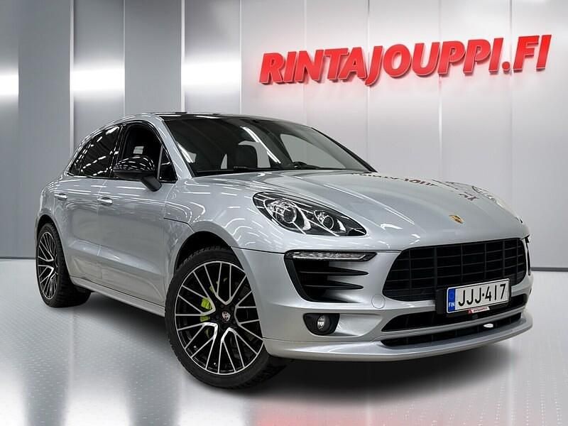 Käytetty Porsche Macan S Sport 340 HP (250 kW) 2014 Hopea Katumaasturi