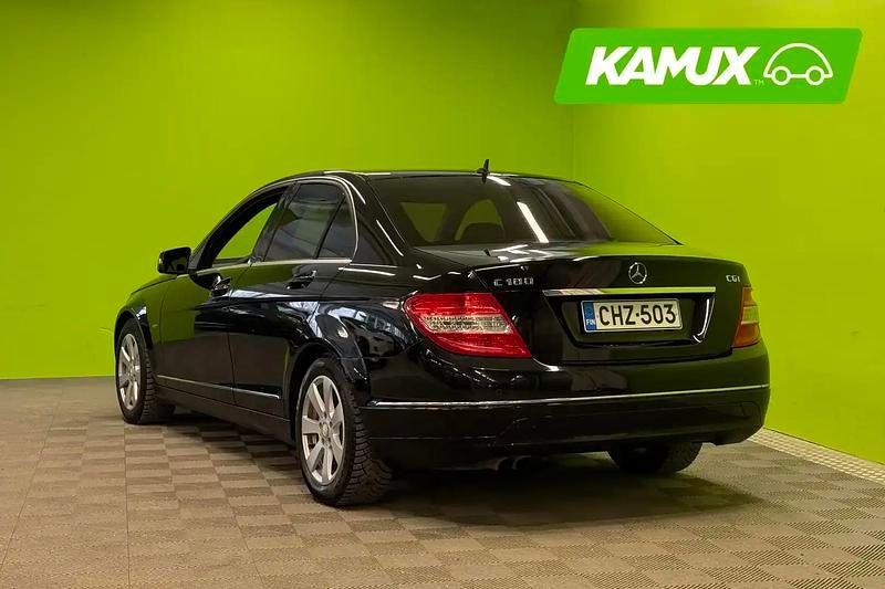 Käytetty Mercedes C180 Business 156 HP (114 kW) 2011 Musta Sedan