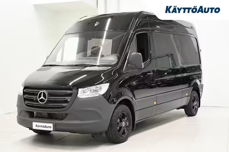 Musta Käytetty 2023 Mercedes Sprinter Van | 59 300 € (Perustarjous) - Kuva 1/4