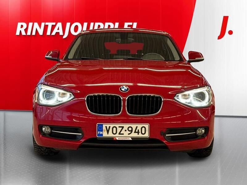 Käytetty BMW 116 Sport Line 136 HP (100 kW) 2013 Punainen Viistoperä