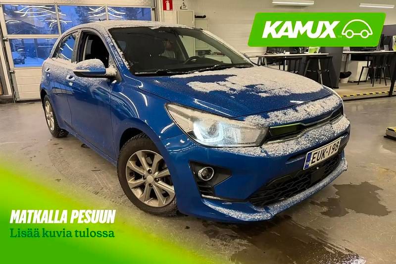 Käytetty Kia Rio EX 101 HP (74 kW) 2022 Sininen Sedan