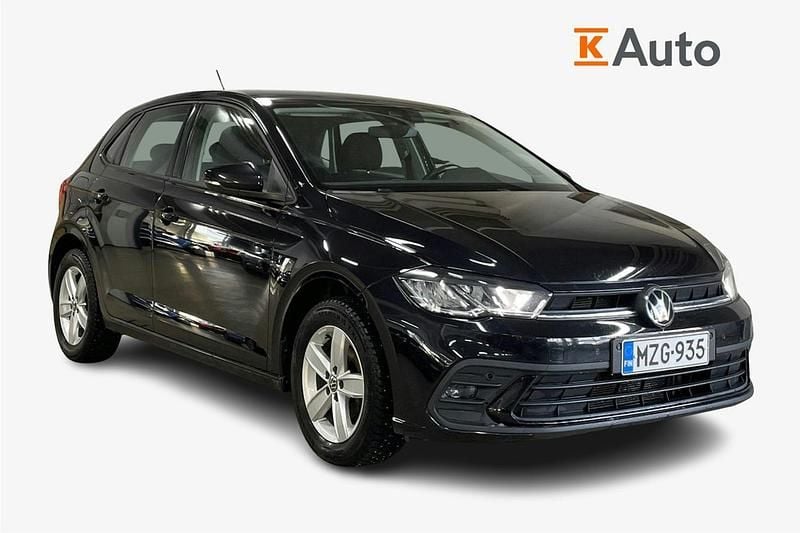 Käytetty VW Polo Business 95 HP (69 kW) 2022 Musta Viistoperä