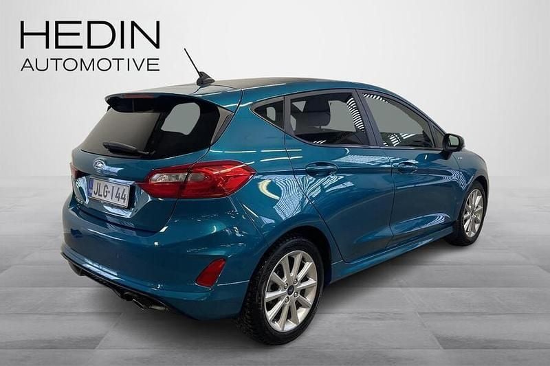 Käytetty Ford Fiesta ST-Line 99 HP (72 kW) 2019 Sininen Viistoperä