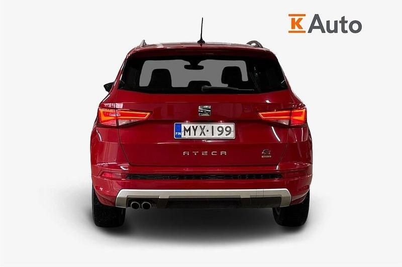 Käytetty Seat Ateca 4Drive 190 HP (139 kW) 2017 Punainen Katumaasturi