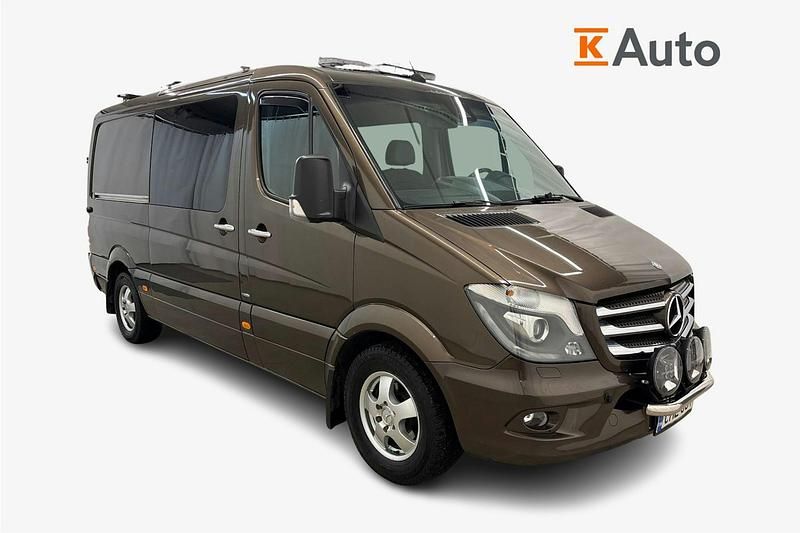 Käytetty Mercedes Sprinter 161 HP (118 kW) 2013 Ruskea Van