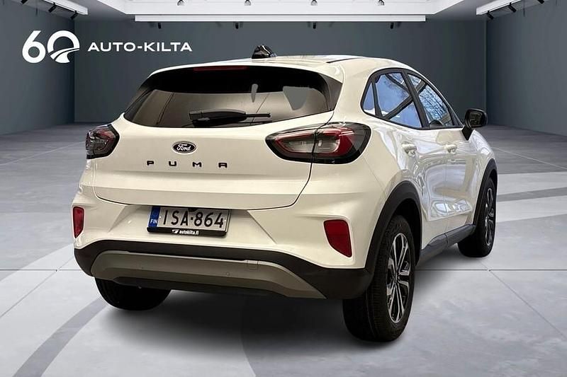 Uusi Ford Puma Titanium 125 HP (91 kW) 2025 Valkoinen Katumaasturi