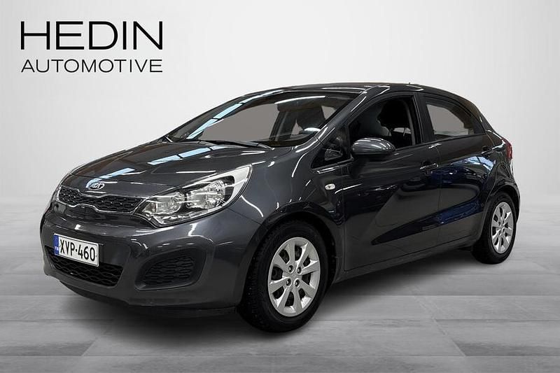 Harmaa Käytetty 2014 Kia Rio LX Viistoperä | 6 990 € (Hieman kallis) - Kuva 1/4