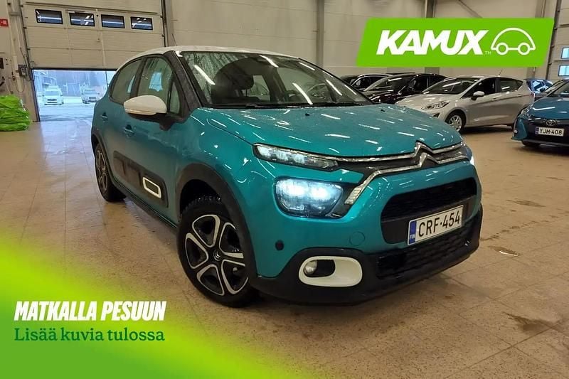 Käytetty Citroën C3 PureTech 110 HP (80 kW) 2022 Vihreä Viistoperä