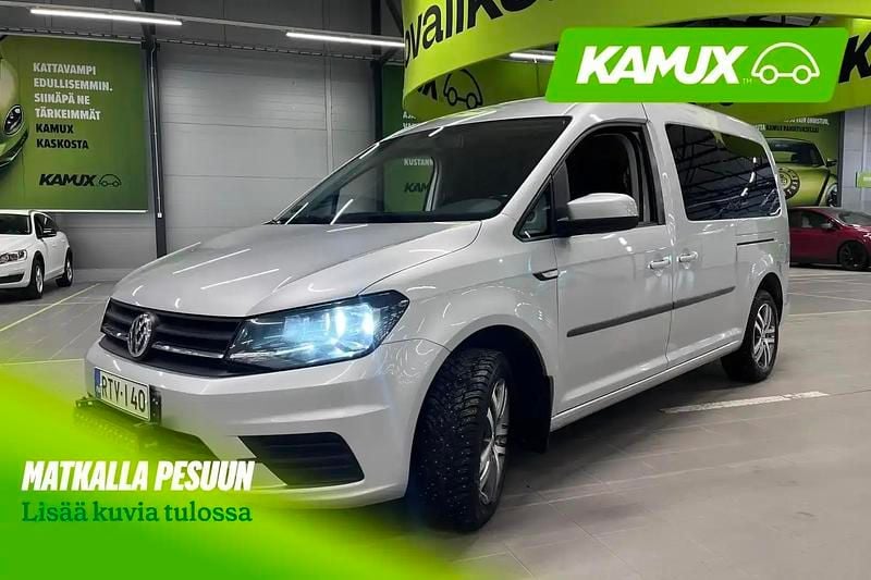 Käytetty VW Caddy Maxi Trendline 102 HP (75 kW) 2019 Hopea / harmaa Tila-auto
