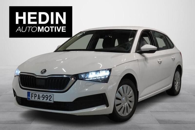 Valkoinen Käytetty 2022 Skoda Scala Active Viistoperä | 13 800 € (Perustarjous) - Kuva 1/4