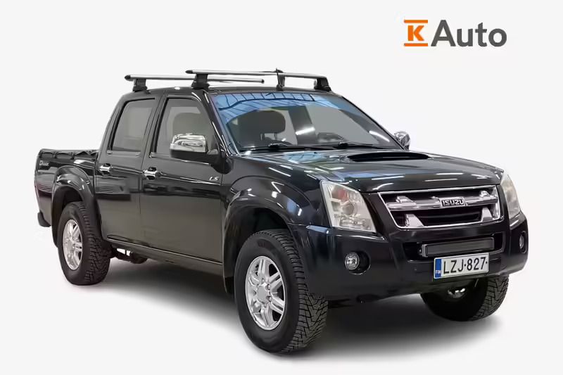 Musta Käytetty 2011 Isuzu D-Max Nouto | 12 890 € - Kuva 1/4