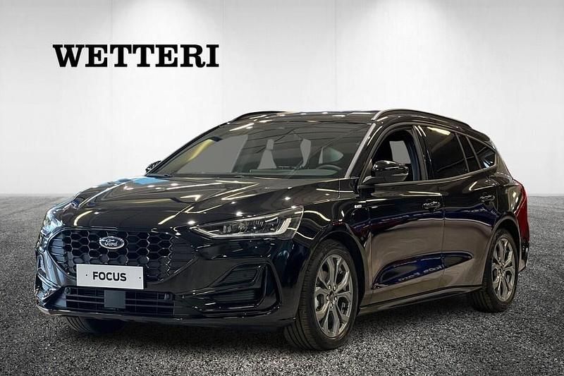 Musta Käytetty 2023 Ford Focus ST-Line Farmari | 27 900 € (Kallis) - Kuva 1/4