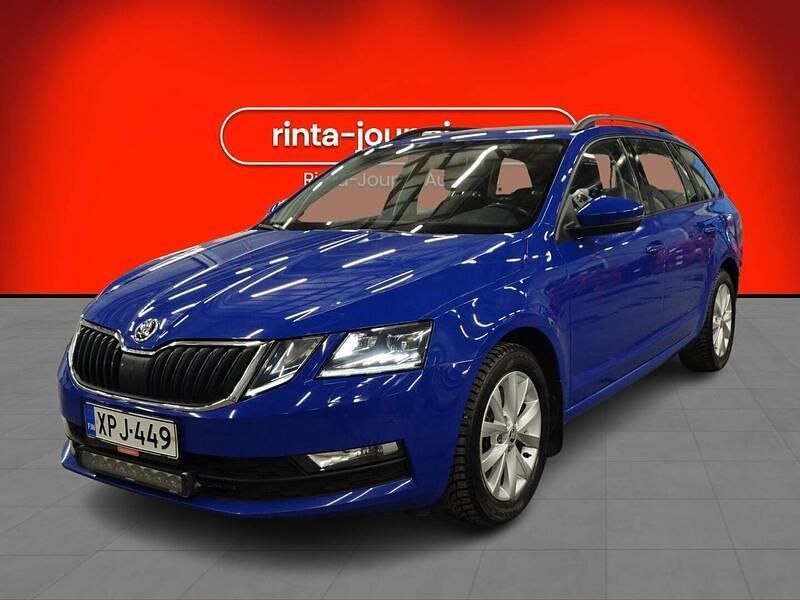 Sininen Käytetty 2020 Skoda Octavia Business Line Farmari | 23 390 € (Hyvä tarjous) - Kuva 1/3