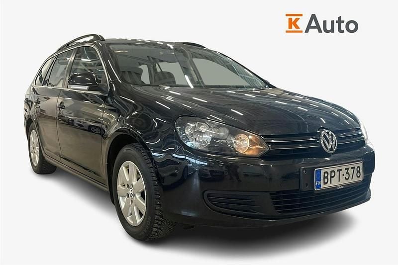 Käytetty VW Golf VII Comfortline 105 HP (77 kW) 2012 Musta Farmari