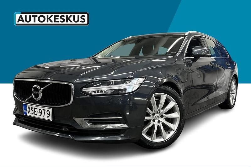 Harmaa Käytetty 2020 Volvo V90 Momentum Farmari | 25 890 € (Hyvä tarjous) - Kuva 1/3