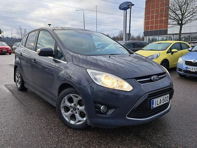 Harmaa Käytetty 2013 Ford C-MAX Titanium Tila-auto | 3 900 € (Perustarjous) - Kuva 1/4