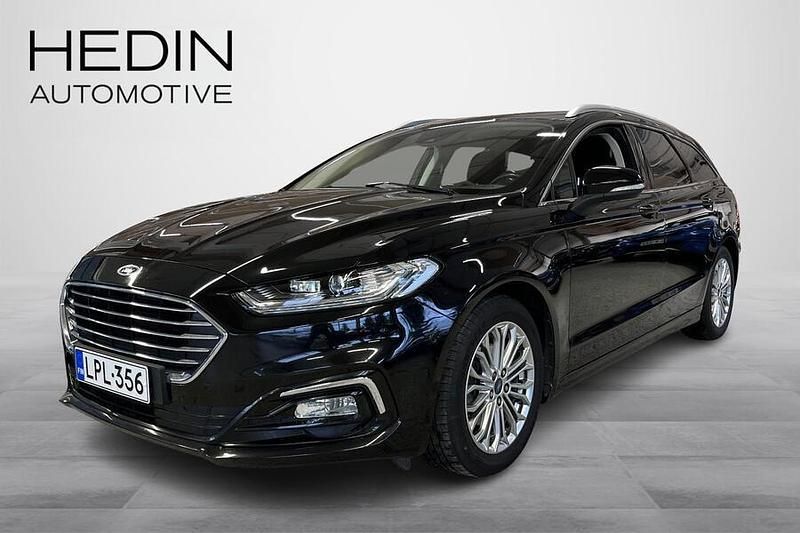 Musta Käytetty 2021 Ford Mondeo Farmari | 24 900 € (Kallis) - Kuva 1/4