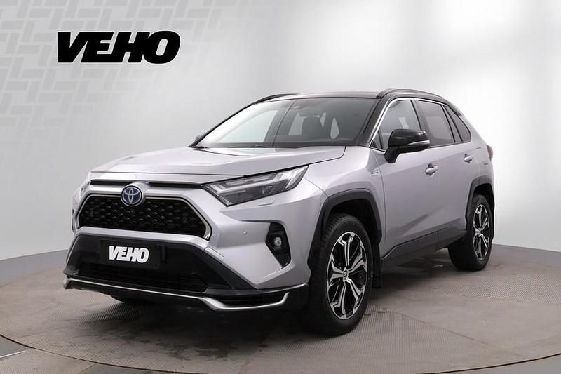 Harmaa Käytetty 2023 Toyota RAV4 Hybrid Premium Katumaasturi | 48 900 € (Kallis) - Kuva 1/4