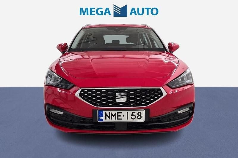 Käytetty Seat Leon Style 150 HP (110 kW) 2021 Punainen Farmari