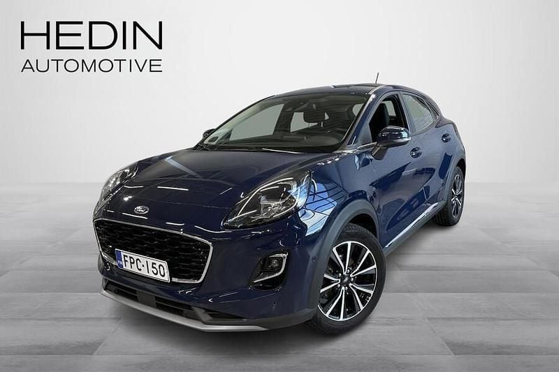 Sininen Käytetty 2022 Ford Puma Titanium Katumaasturi | 13 500 € (Hyvä tarjous) - Kuva 1/4