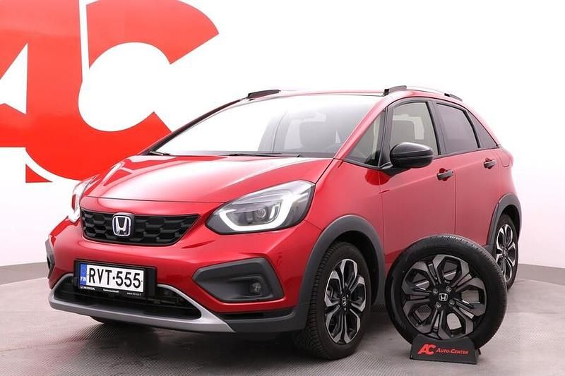 Punainen Käytetty 2024 Honda Jazz Hybrid Viistoperä | 27 490 € (Kallis) - Kuva 1/4