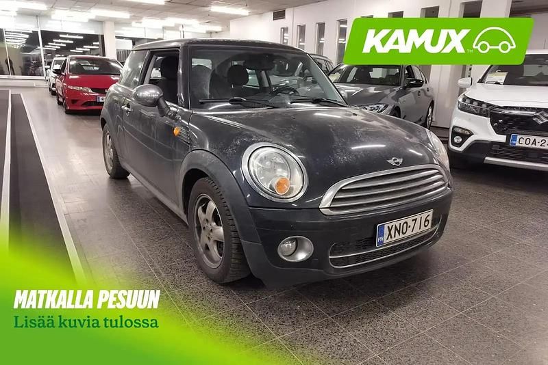 Musta Käytetty 2008 Mini Cooper D Viistoperä | 6 900 € - Kuva 1/3