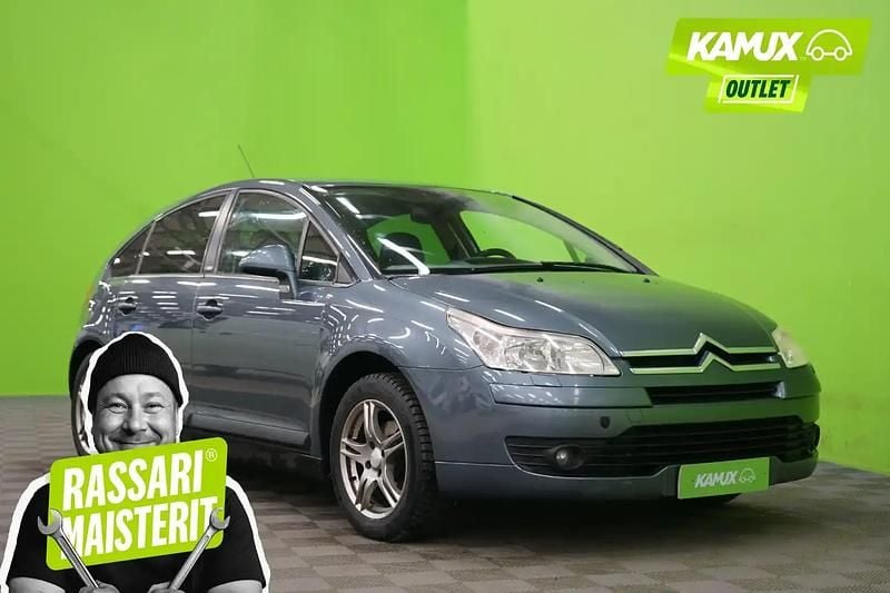 Käytetty Citroën C4 140 HP (102 kW) 2006 Hopea / harmaa Sedan