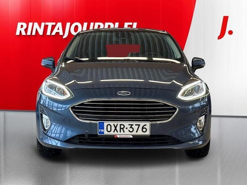 Käytetty Ford Fiesta Titanium 101 HP (74 kW) 2019 Sininen Viistoperä