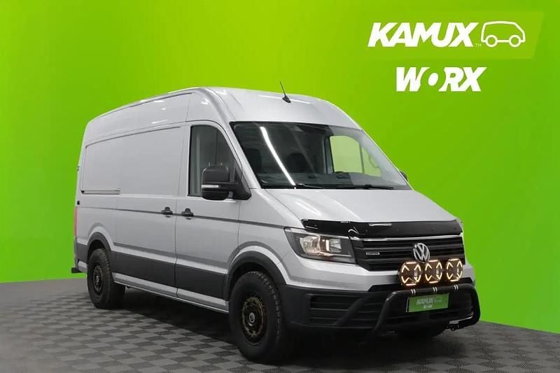 Hopea / harmaa Käytetty 2019 VW Crafter Van | 37 590 € (Perustarjous) - Kuva 1/4