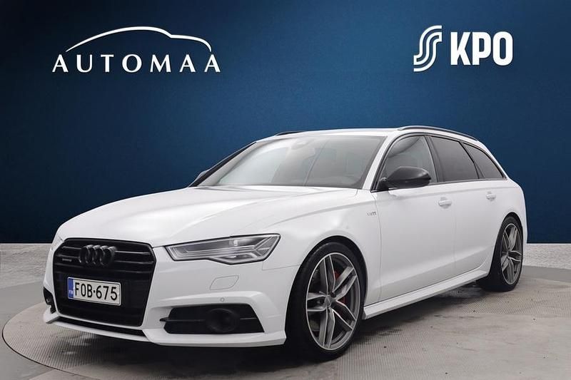 Valkoinen Käytetty 2015 Audi A6 Competition Farmari | 36 490 € - Kuva 1/3