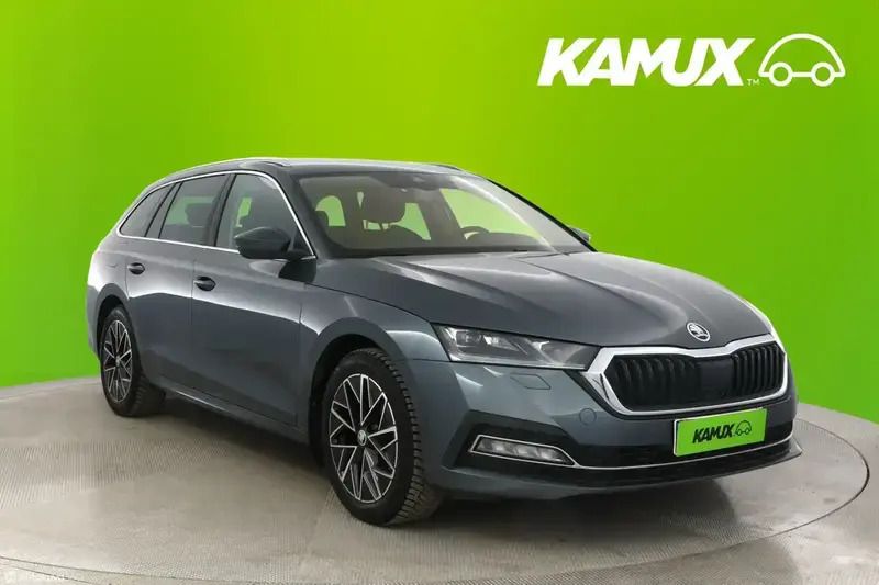 Hopea / harmaa Käytetty 2021 Skoda Octavia Style Farmari | 19 740 € (Perustarjous) - Kuva 1/4