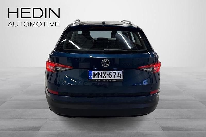 Käytetty Skoda Kodiaq Ambition 150 HP (110 kW) 2018 Sininen Katumaasturi