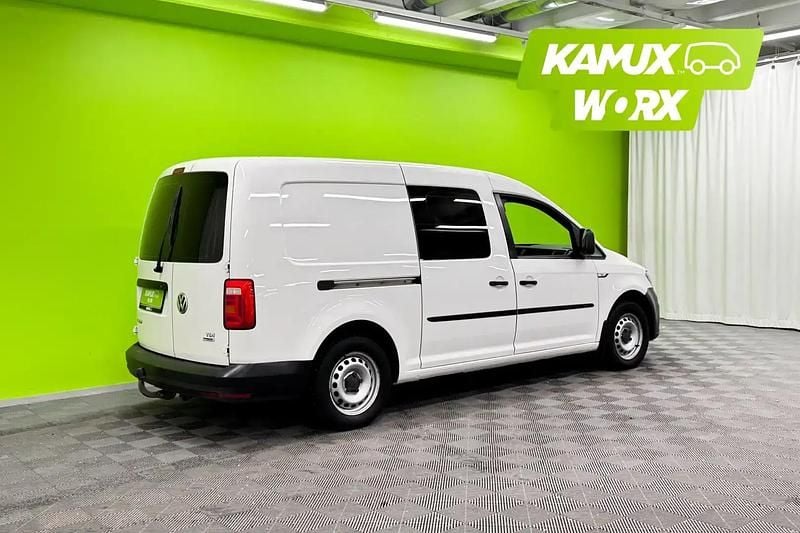 Käytetty VW Caddy Maxi 139 HP (102 kW) 2015 Valkoinen Tila-auto
