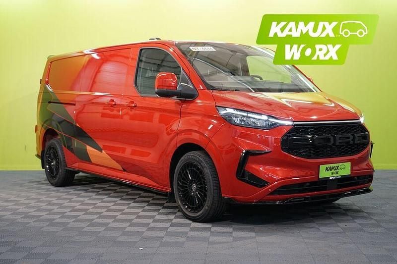 Punainen Uusi 2025 Ford Transit Custom Limited Van | 45 890 € (Perustarjous) - Kuva 1/3