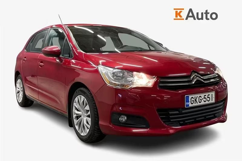 Käytetty Citroën C4 Attraction 120 HP (88 kW) 2011 Punainen Viistoperä