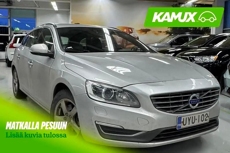 Käytetty Volvo V60 Business Edition 204 HP (150 kW) 2014 Hopea / harmaa Farmari