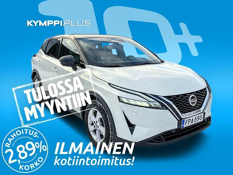 Valkoinen Käytetty 2022 Nissan Qashqai 360º Katumaasturi | 23 870 € (Supertarjous) - Kuva 1/1