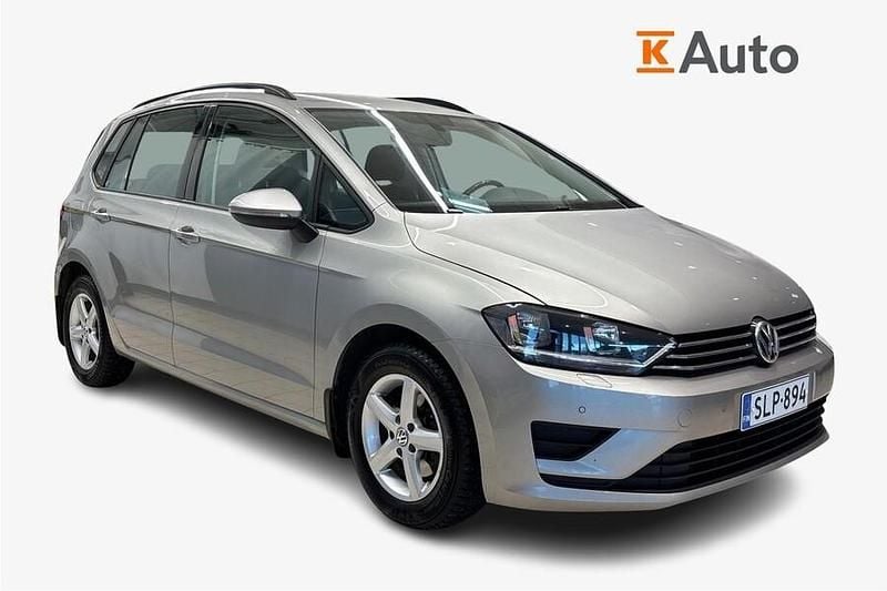 Käytetty VW Golf Sportsvan Comfortline 125 HP (91 kW) 2014 Harmaa Tila-auto