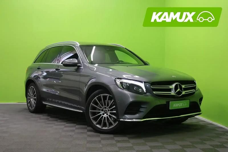 Hopea / harmaa Käytetty 2018 Mercedes GLC220 Business Katumaasturi | 32 290 € (Perustarjous) - Kuva 1/4