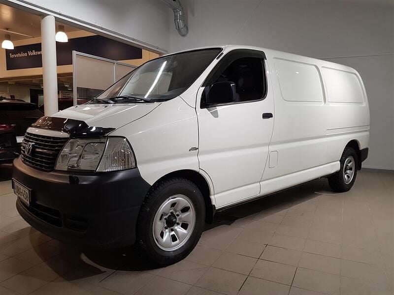 Valkoinen Käytetty 2008 Toyota HiAce Van | 9 900 € (Hyvä tarjous) - Kuva 1/4