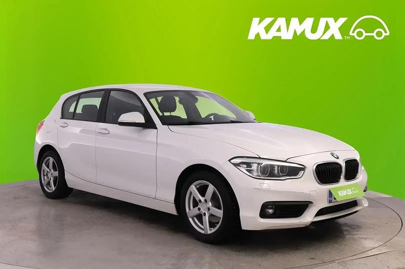 Valkoinen Käytetty 2017 BMW 118 Viistoperä | 13 470 € (Perustarjous) - Kuva 1/4