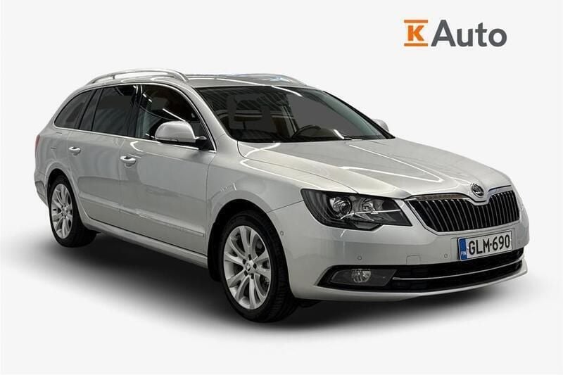 Hopea Käytetty 2015 Skoda Superb Elegance Farmari | 12 890 € (Hyvä tarjous) - Kuva 1/3