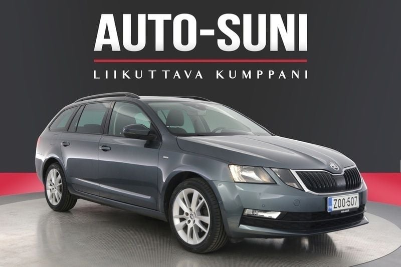 Harmaa Käytetty 2018 Skoda Octavia Ambition Farmari | 16 900 € (Supertarjous) - Kuva 1/3