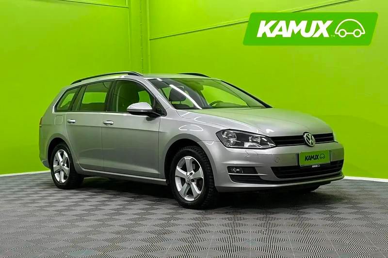 Käytetty VW Golf VII Comfortline 150 HP (110 kW) 2015 Hopea / harmaa Farmari