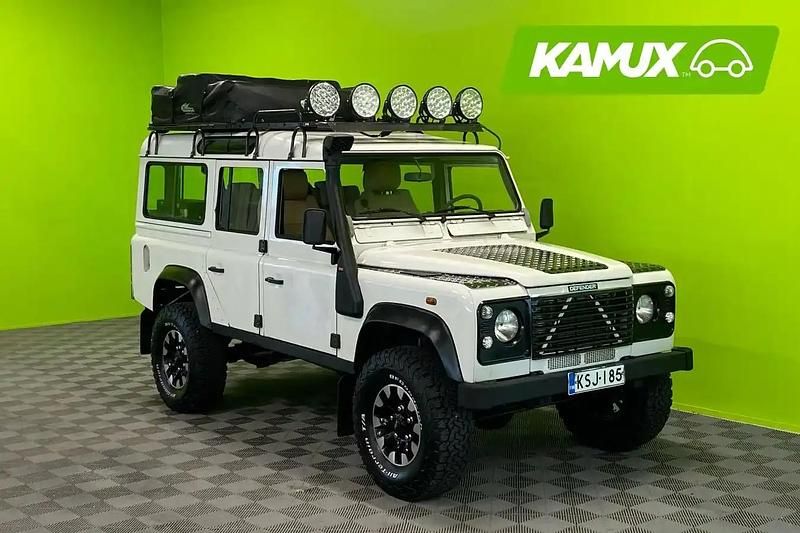 Valkoinen Käytetty 2000 Land Rover Defender Katumaasturi | 27 890 € (Supertarjous) - Kuva 1/4