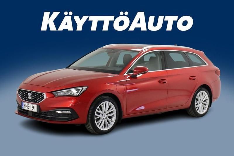 Met. punainen Käytetty 2021 Seat Leon XCELLENCE Farmari | 19 980 € (Perustarjous) - Kuva 1/4