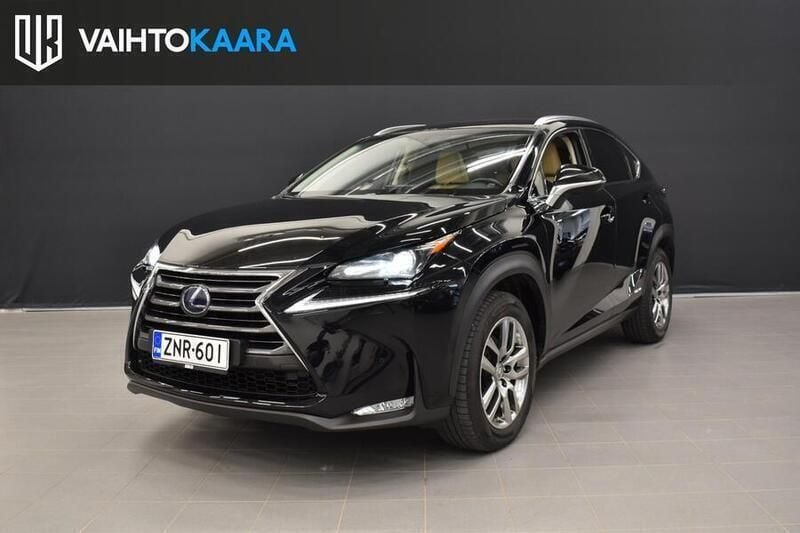 Musta Käytetty 2015 Lexus NX300h Katumaasturi | 20 700 € (Perustarjous) - Kuva 1/2
