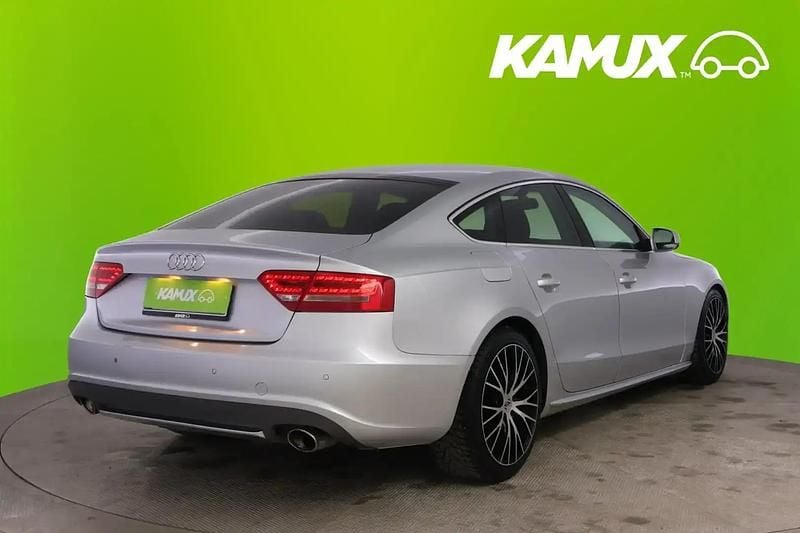 Käytetty Audi A5 Sportback Business 143 HP (105 kW) 2010 Hopea / harmaa Viistoperä
