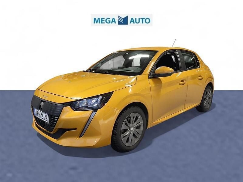 Käytetty Peugeot 208 Active 75 HP (55 kW) 2022 Keltainen Viistoperä