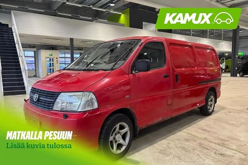 Käytetty Toyota HiAce 95 HP (69 kW) 2008 Punainen Van